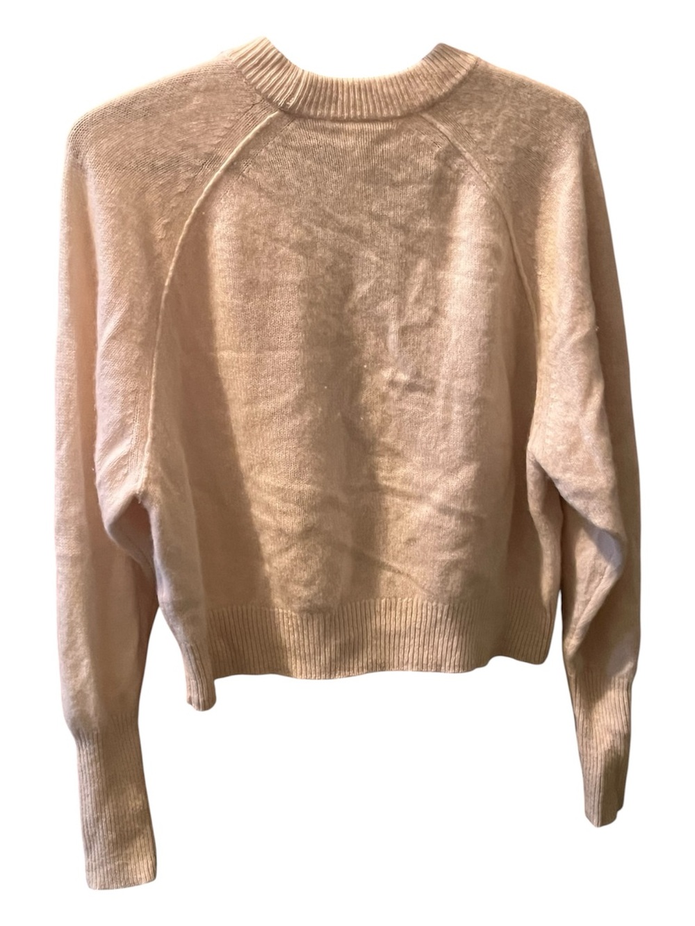 Medium The Group by Babaton, Luxe Cashmere Crewneck Sweater,Birch - Picture 3 of 5